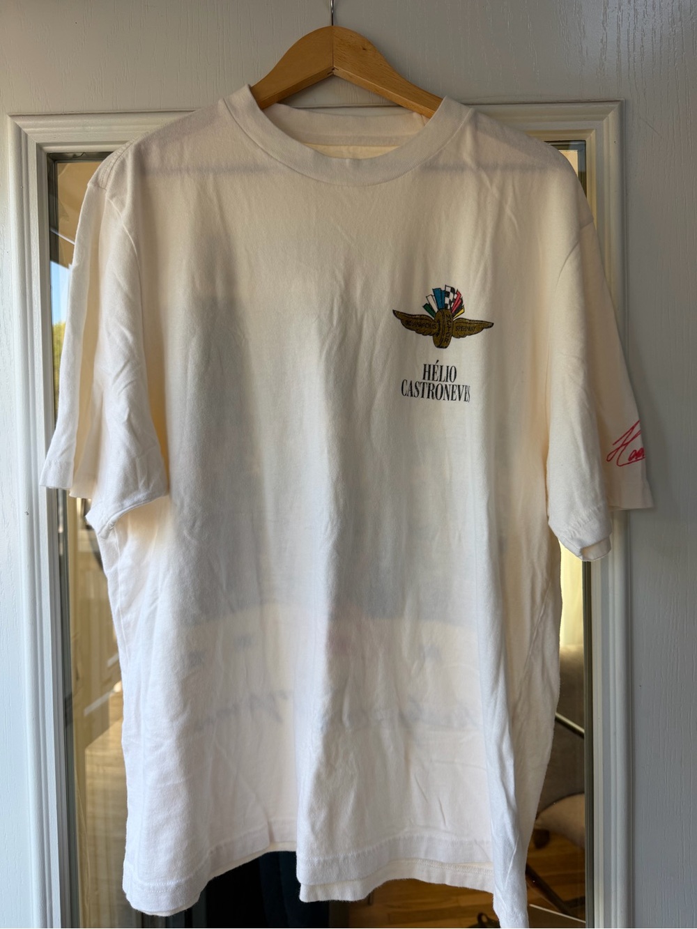 White Logo Abercrombie Tee